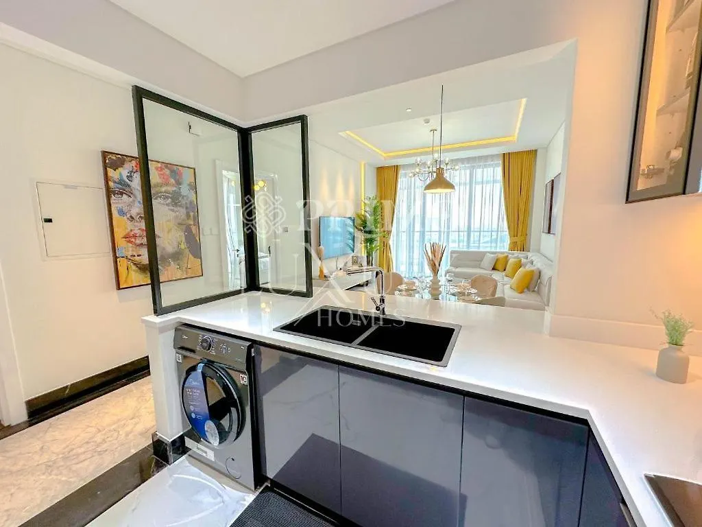 Luxurious Furnished 1-Bed Apartment In Marasi Drive United Arab Emirates