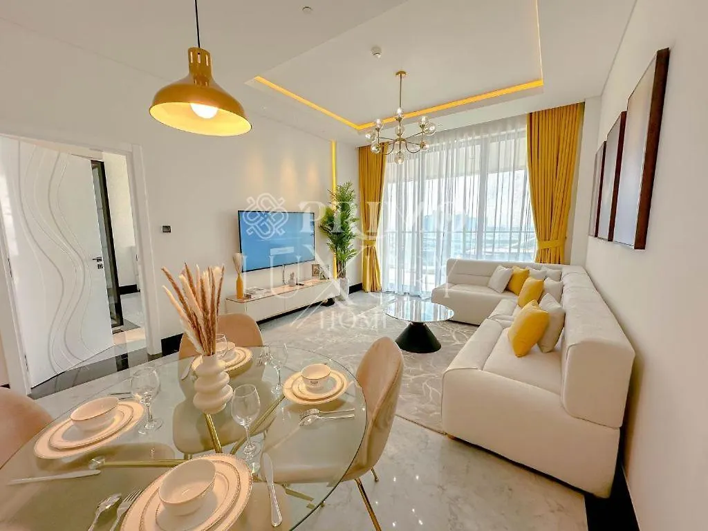 Luxurious Furnished 1-Bed Apartment In Marasi Drive Dubai