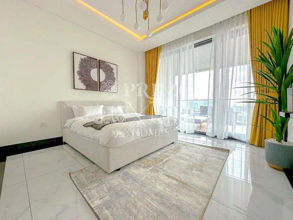 Luxurious Furnished 1-Bed Apartment In Marasi Drive Dubai